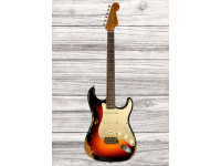 Fender Custom Shop Limited Edition 59 Stratocaster Heavy Relic Chocolate 3-Color Sunburst Fender Custom Shop Limited Edition 59 Stratocaster Heavy Relic Chocolate 3-Color Sunburst